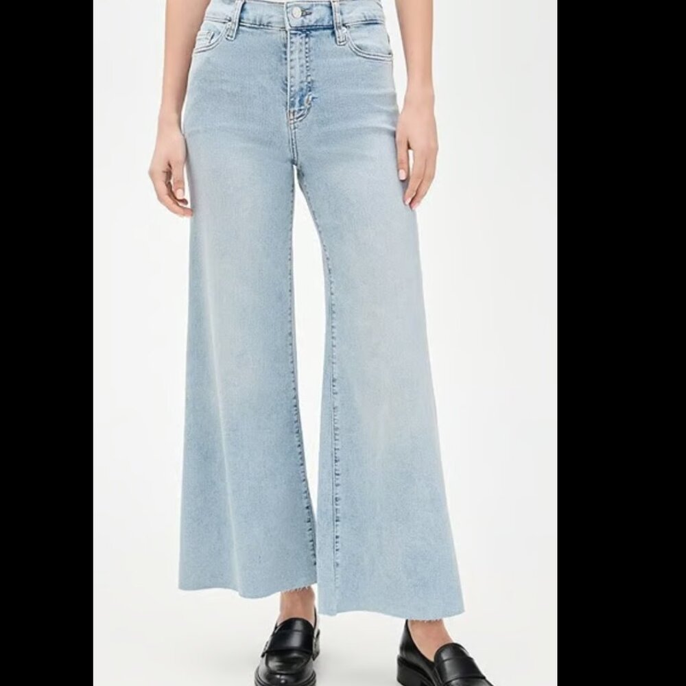 Frame jeans Le Palazzo crop Tribute Raw After Size 27